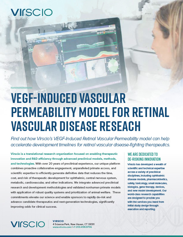 PDF Brochure - VEGF-Induced Vascular Leakage Modeling